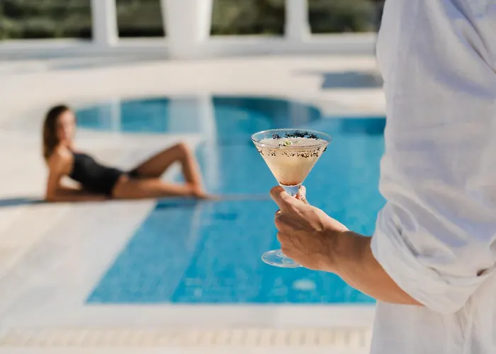 Cyclades - Semi Based With Indoor Garden - Part Of White Dunes Luxury Boutique Couette-café Santa Maria (Paros)