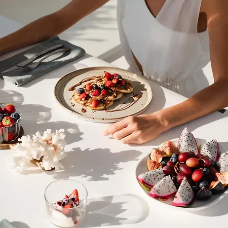 Couette-café Cyclades - Semi Based With Indoor Garden - Part Of White Dunes Luxury Boutique Santa Maria (Paros)